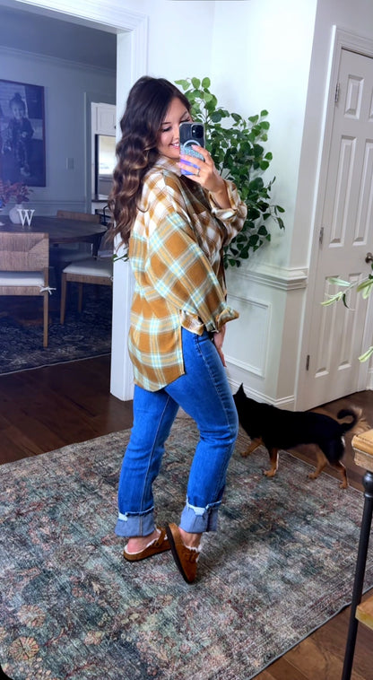 Darling Plaid Flannel (4 Colors)