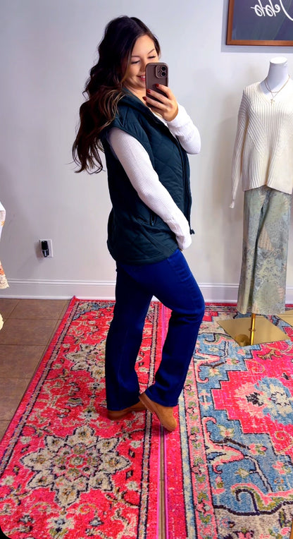 Quilted For Fall Vest (2 Colors)