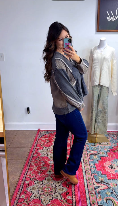 Touch Of Boho Top (2 Colors)