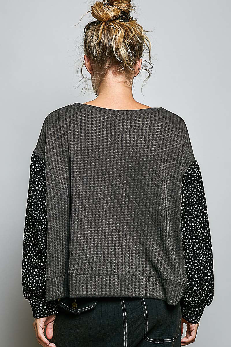 Garden Muse Top- POL (2 colors)