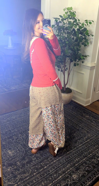 Boho My Life Joggers (Mocha)