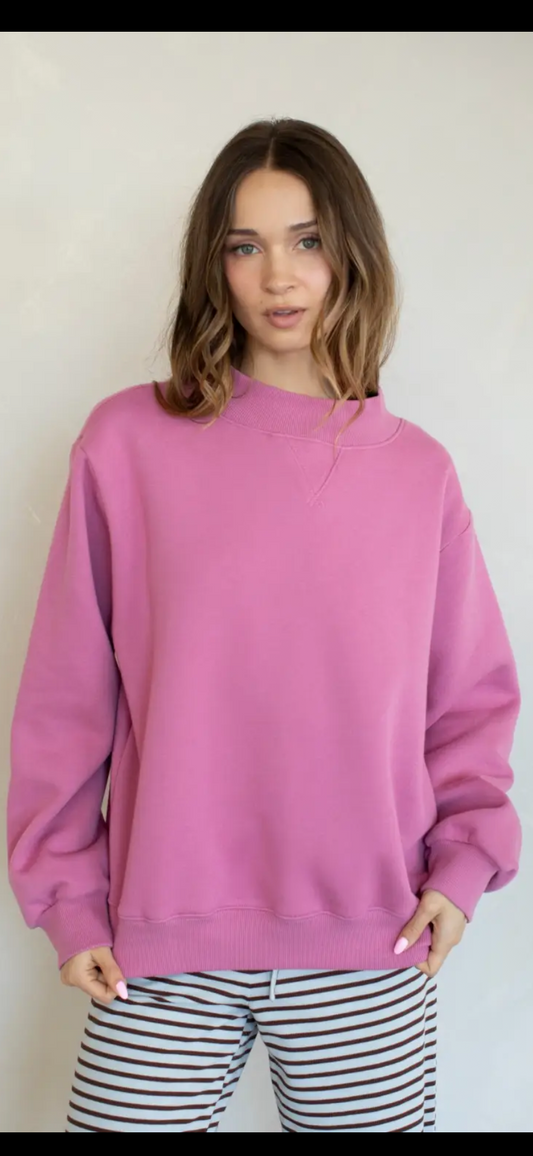 Everyday Oversized Mockneck- Things Between