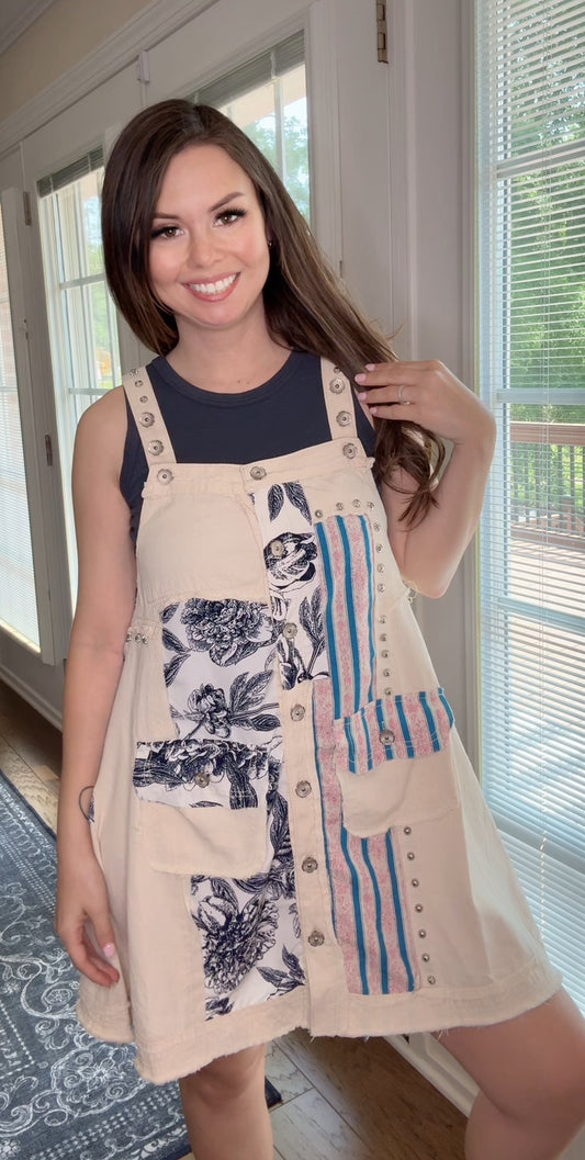 Boho Overall Dress (POL)