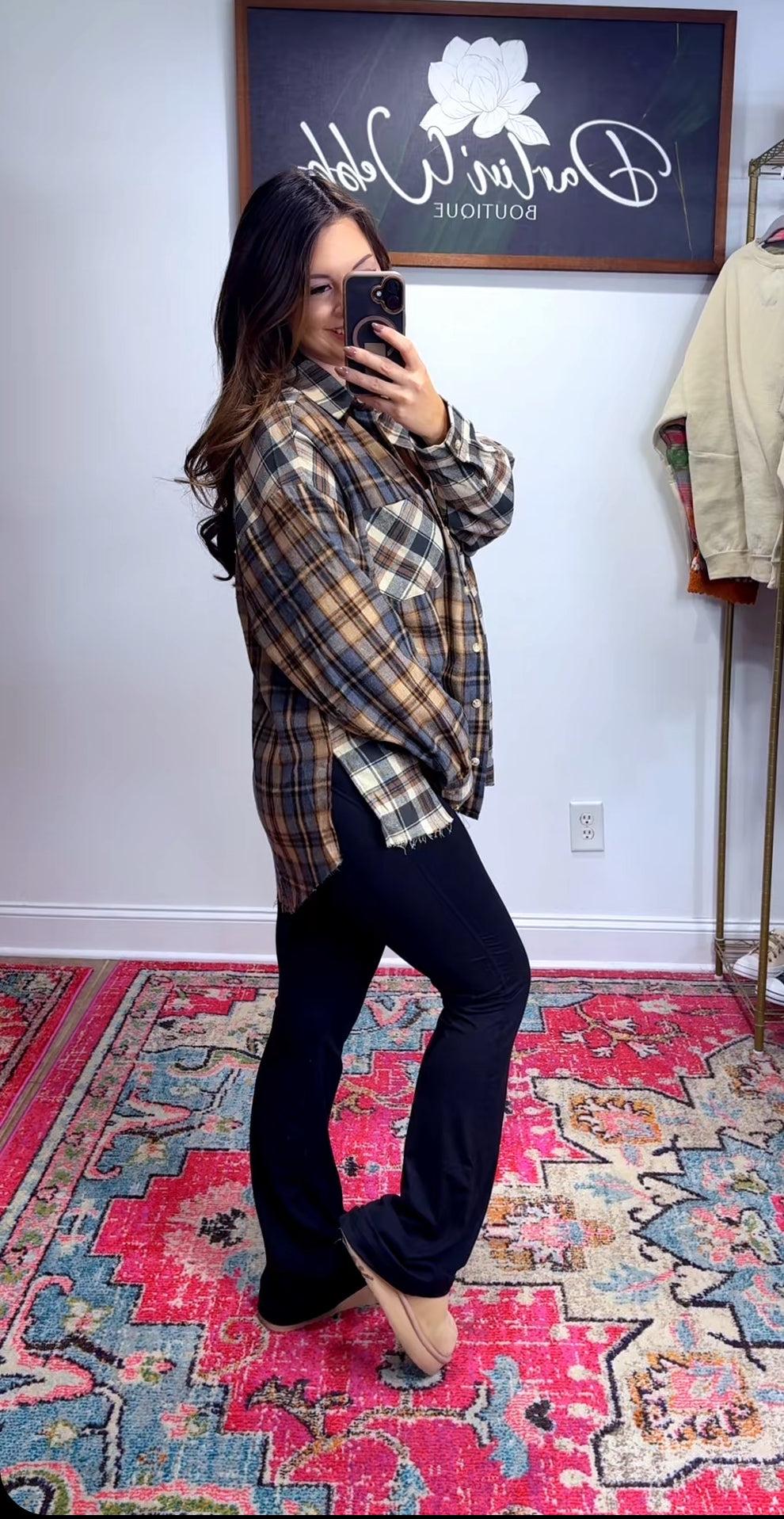 Darling Plaid Flannel (3 Colors)