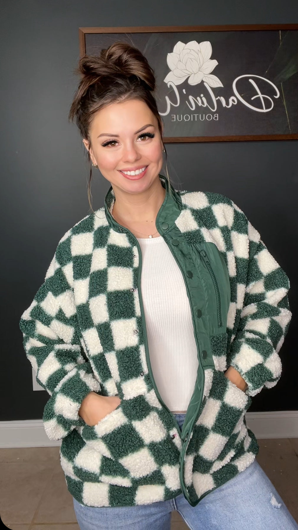 Checkered Jacket (Green)