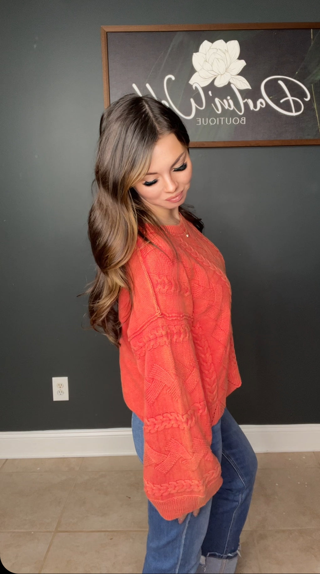 Dainty Sweater Coral (POL)