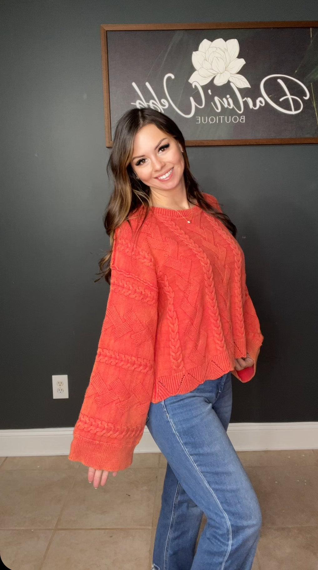 Dainty Sweater Coral (POL)