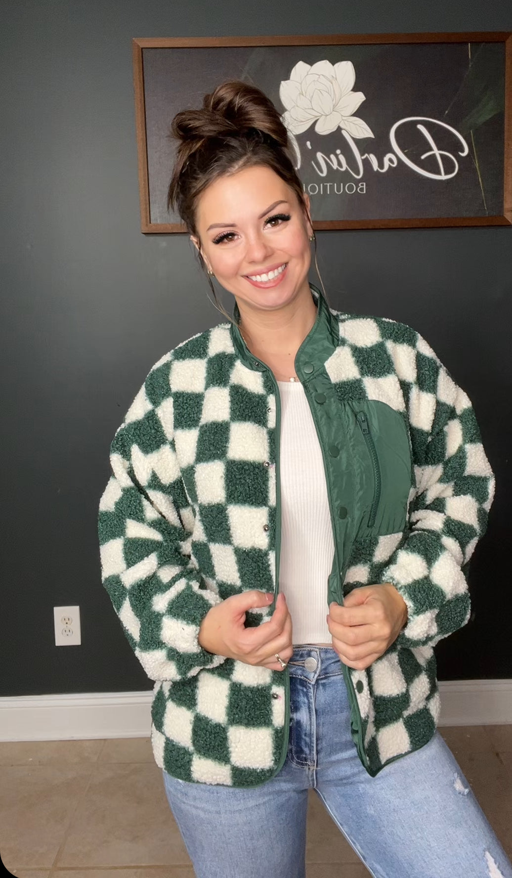 Checkered Jacket (Green)