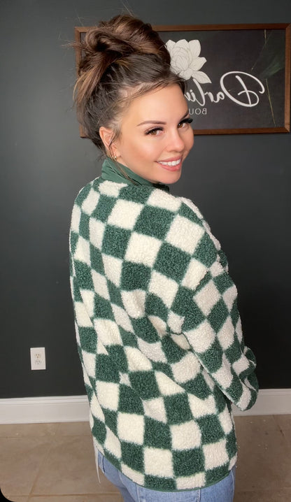 Checkered Jacket (Green)