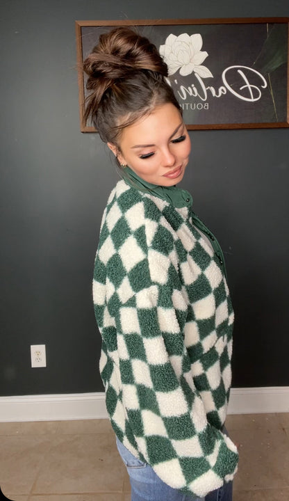 Checkered Jacket (Green)