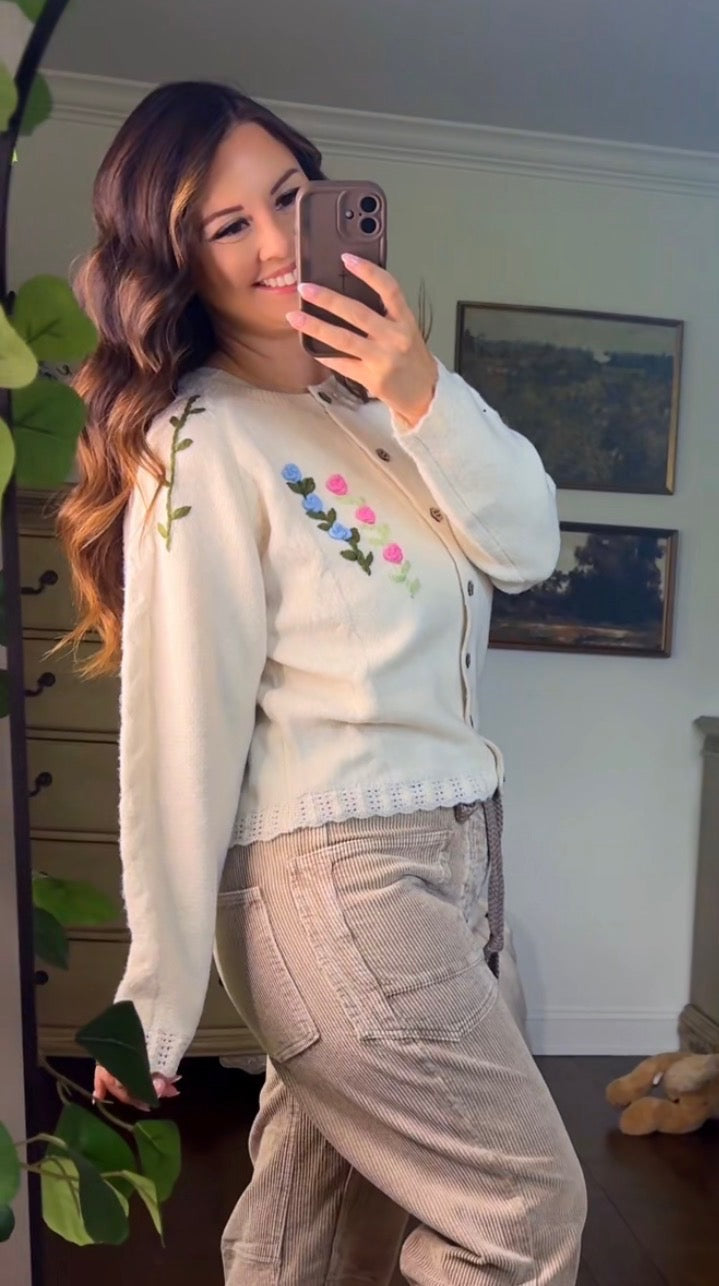 POL Petal Parade Sweater (TWO COLORS)