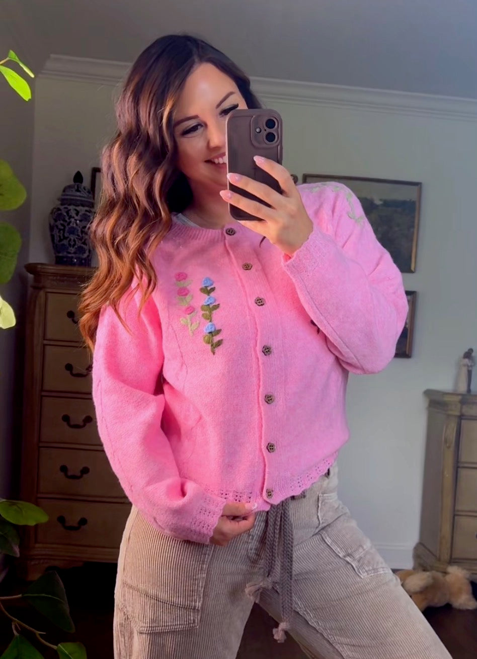 POL Petal Parade Sweater (TWO COLORS)
