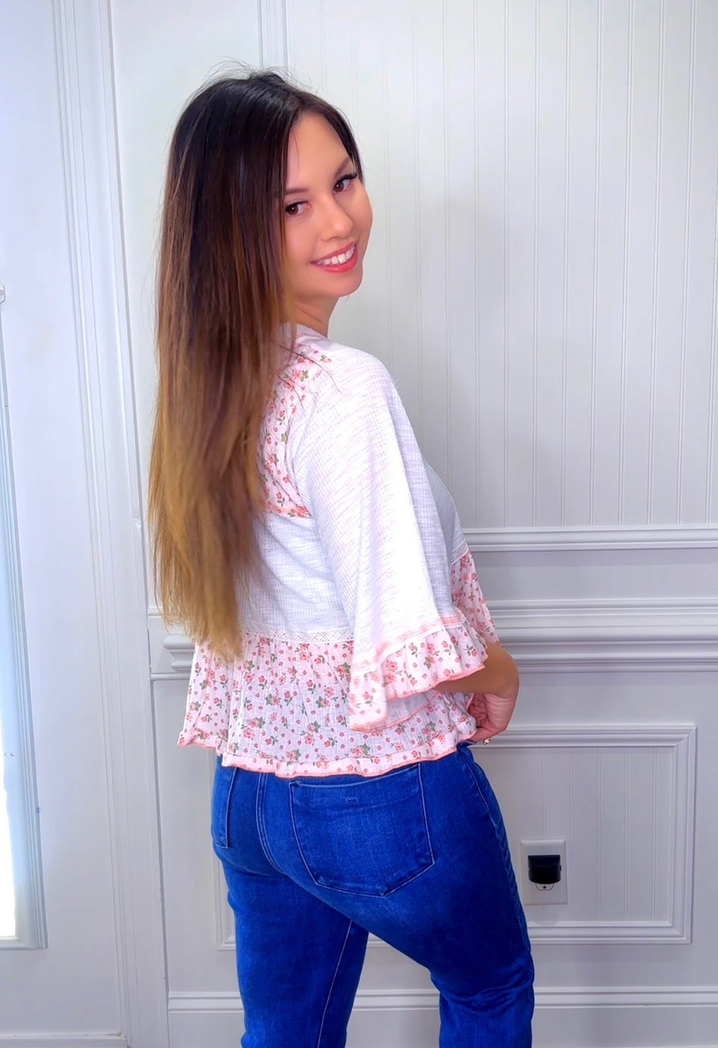 Floral Short Sleeve (2 colors)