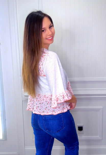 Floral Short Sleeve (2 colors)