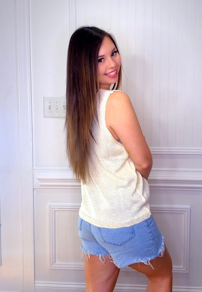 Strawberry Pattern Print Top