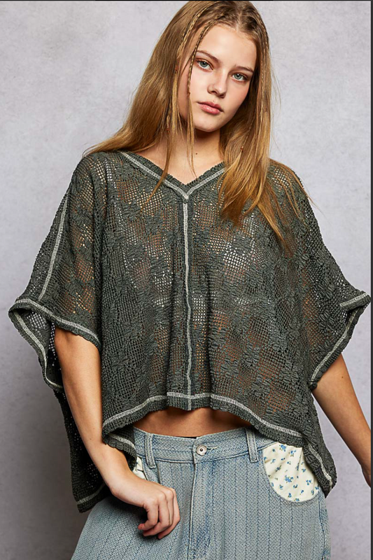 Floral Lace Tops (2 colors)