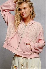Pink Floral Jacket