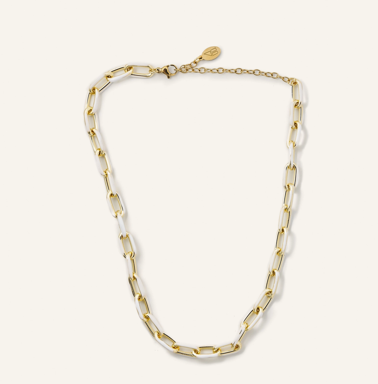 White Paula Acrylic Choker