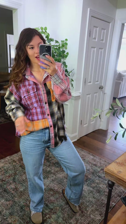 Farmhouse Plaid Button Up